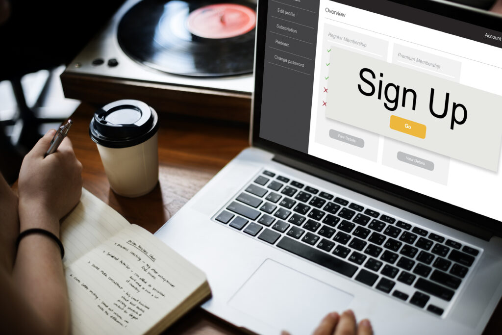 build a small business website with clear call to action buttons
