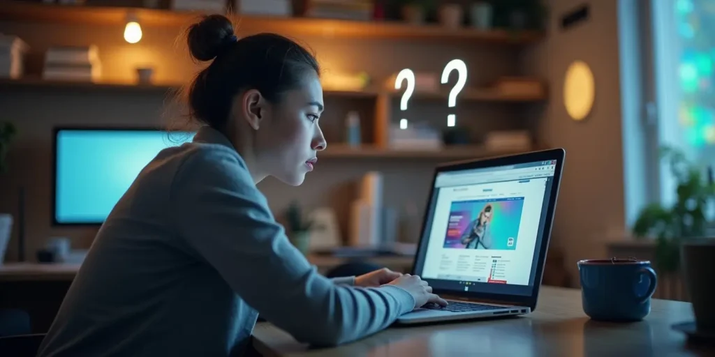 customer unsure about trusting free website builder
