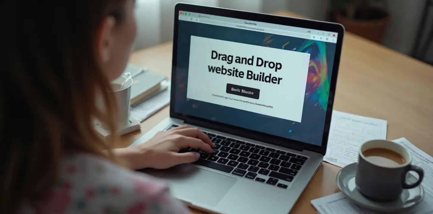 drag and drop free website builder
